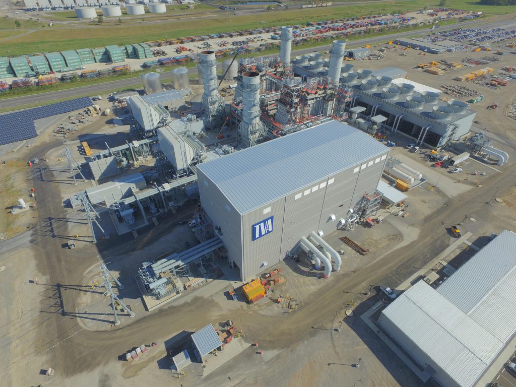Allen combined-cycle plant