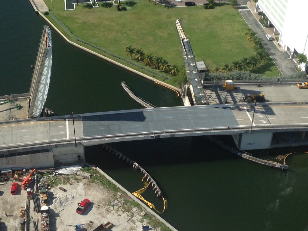Miami Ave. Bascule Bridge rehabilitation