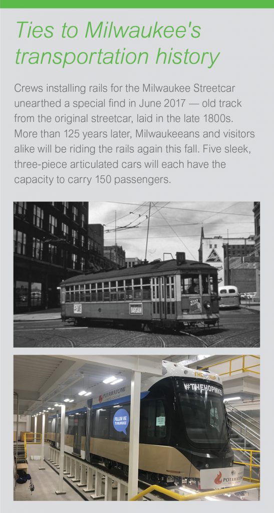 Ties to Milwaukee's transportation history