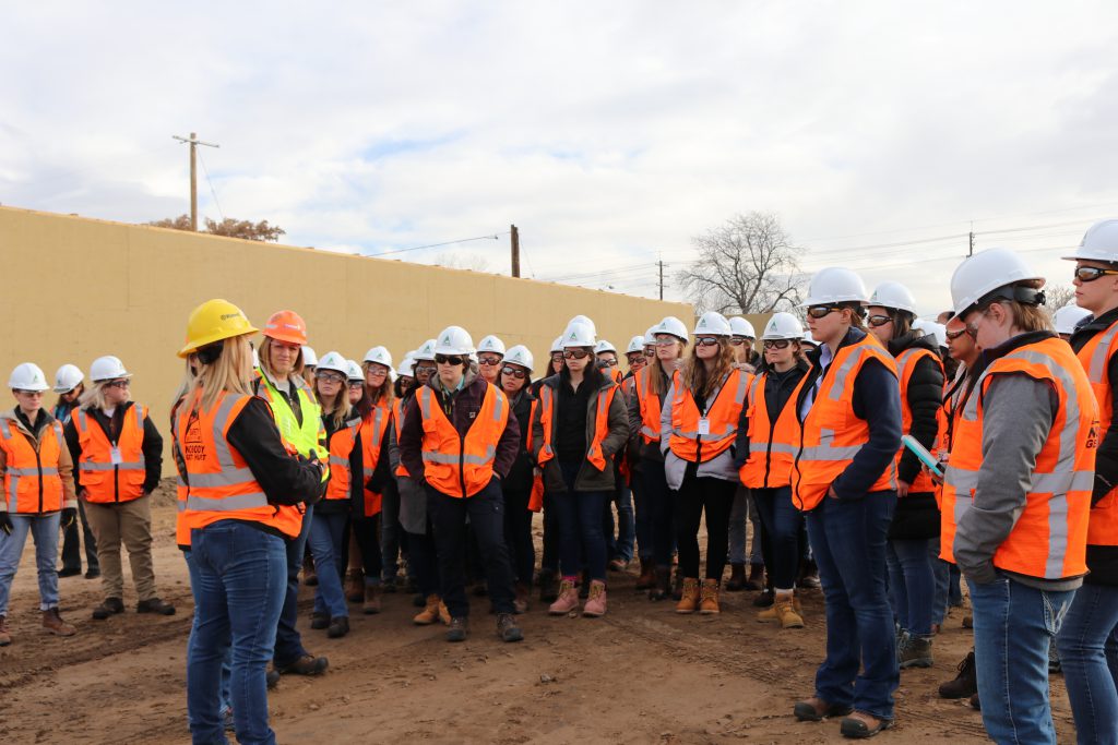 The Central 70 Project hosted attendees for a site tour.