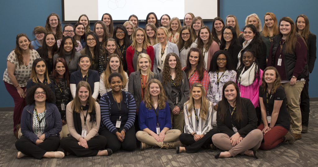 More than 500 college students exhibiting strong leadership qualities have attended Kiewit’s Women in Construction and Engineering Leadership Conference (WCELS) since 2008. Attendees are hand-selected after submitting an application, an essay and references. During the conference, they hear from Kiewit leadership and network with their peers. They also participate in a variety of leadership-based exercises, receive training in Kiewit’s state-of-the-art learning labs, and visit projects under construction. 