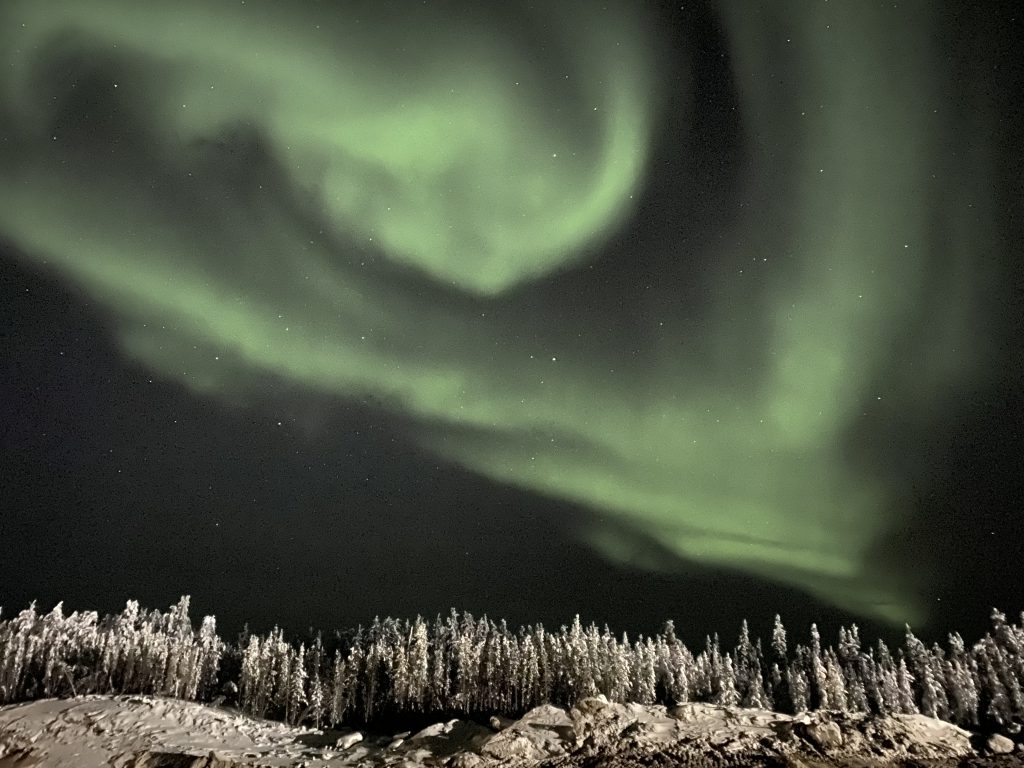 Once the road is open, the Northern Lights are expected to draw tourists to the area.
