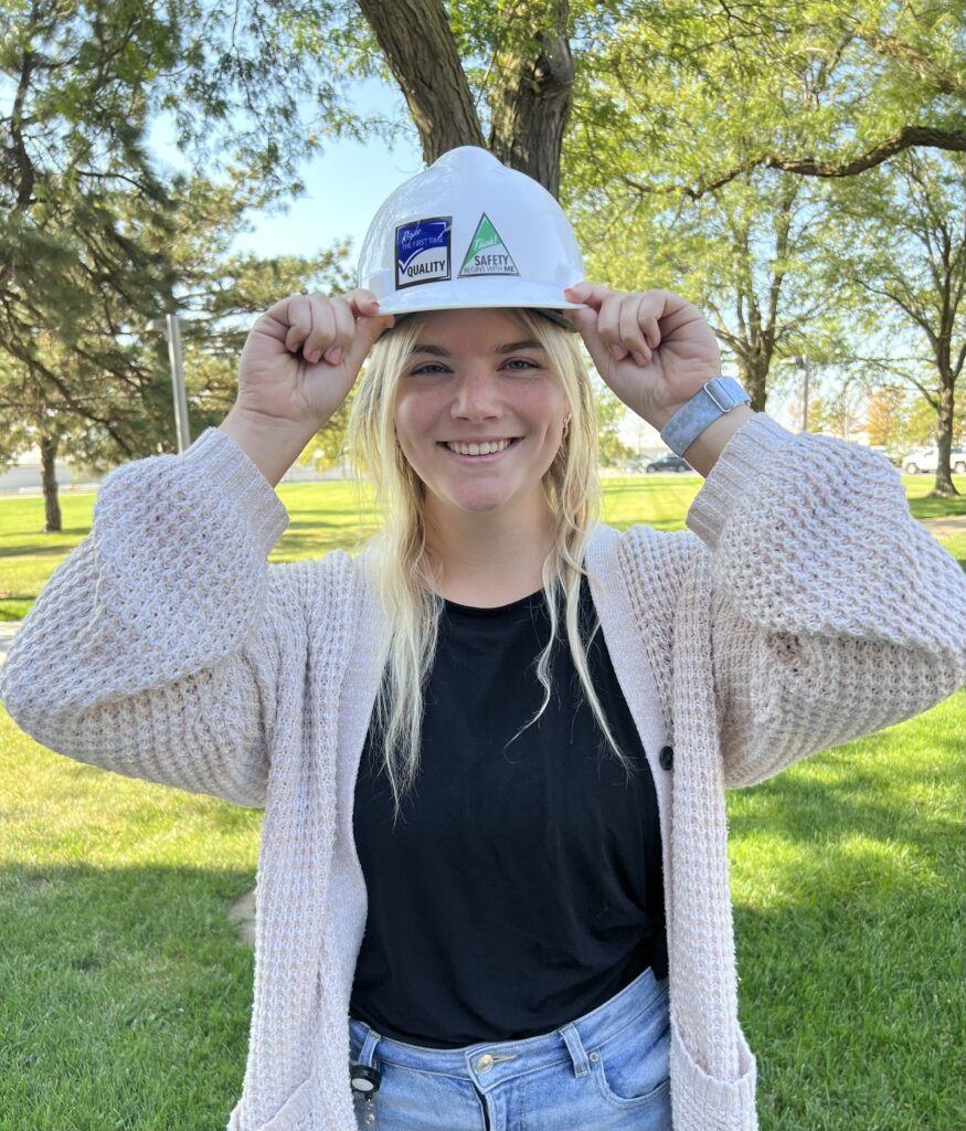 Kati Stanzel progressed from a 2020 summer internship in her junior year at the University of Nebraska Omaha to a full-time position at Kiewit. As a data scientist, she helps build predictive and analytical tools for use throughout the company.