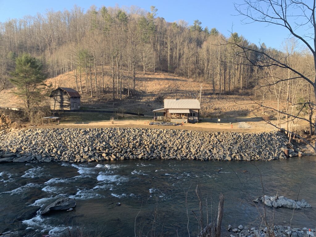 The same neighboring property after restoration efforts by the Kiewit team. 