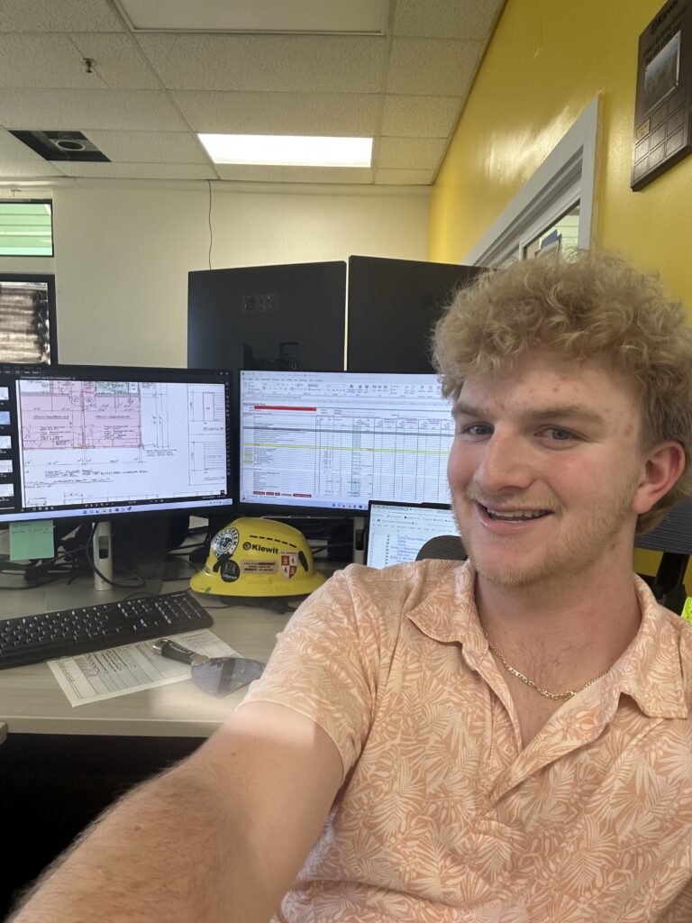 Cody Damme, Field/Office Engineer, Honolulu, Hawaii