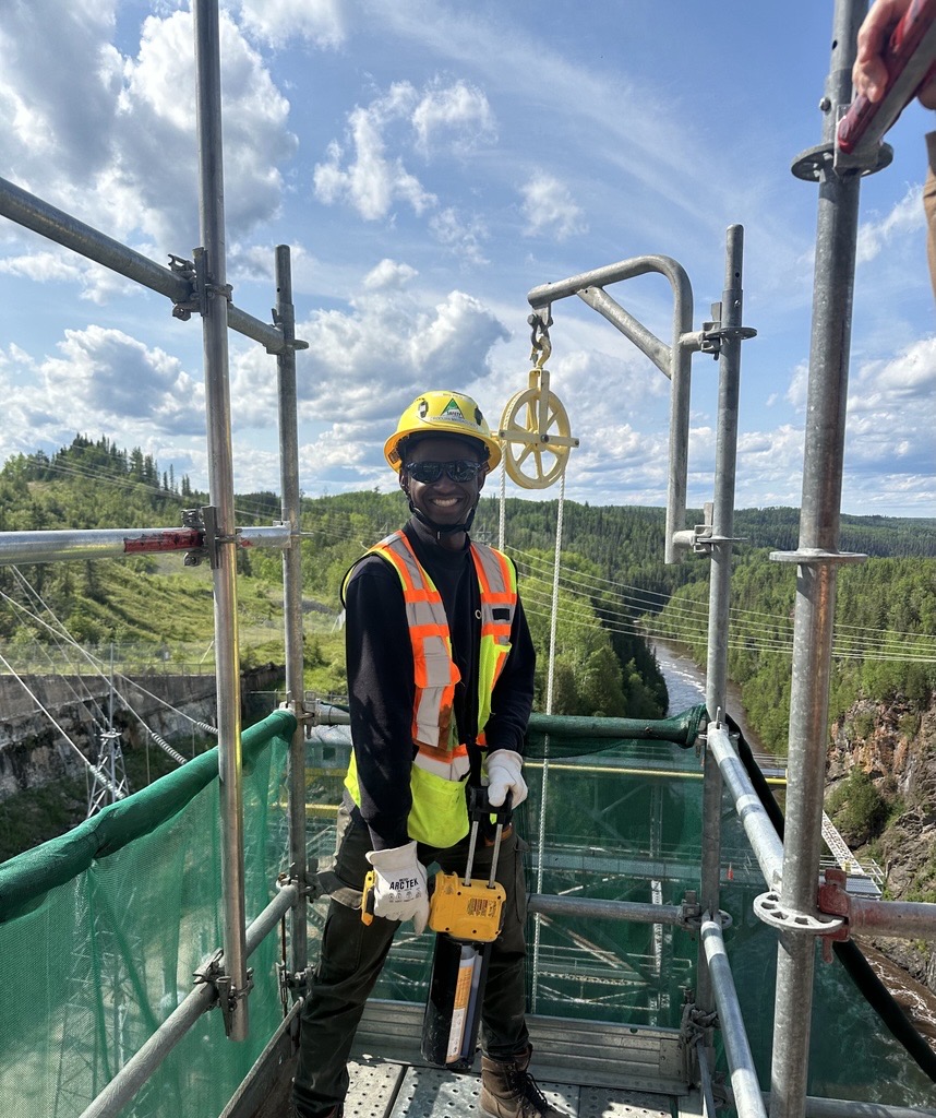Ridouanala Massaoudo, Stagiaire de chantier/bureau, Ontario, Canada